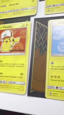 Pokemon The Movie I Choose You Cards TCG Set of 6 Ash's Pikachu Promo Sun & Moon - Image 2