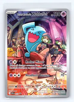 SV: Scarlet & Violet Promo Cards #203 Team Rocket's Wobbuffet - Image 1