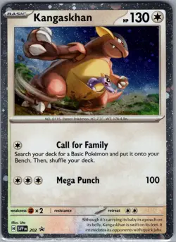 Kangaskhan - (Cosmos Holo) SVP 202 Scarlet & Violet Promo - Pokemon Card - NM - Image 1