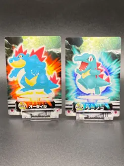 Feraligatr Totodile Pokemon Card Fire Red Advanced Generation Nintendo JAPANESE - Image 1