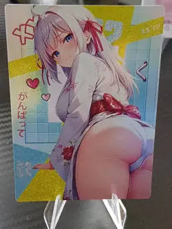 ❤ALISA MIKHAILOVNA Goddess Story WAIFU Card - MEI SE 2 XX-10 Anime Doujin Card - Image 1