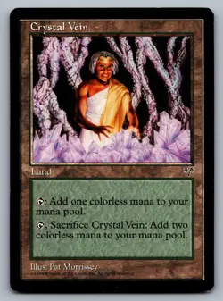 Mirage Crystal Vein MTG Magic The Gathering - Image 1