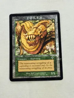 MTG Saproling Token Magic Player Rewards Magic the Gathering - Image 1