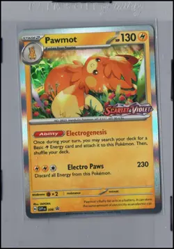 Pokemon Card Pawmot (6/191) Promo Scarlet and Violet Promos - Image 1