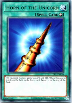Horn of the Unicorn - SRL-EN054 - Rare Yugioh - Image 1