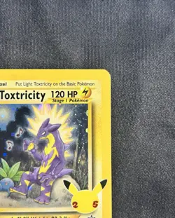 Light Toxtricity SWSH137 Celebrations Promo Card Holo NM - Image 3