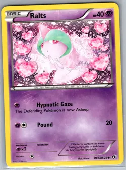 Ralts RC8/RC25 Reverse Holo Legendary Treasures - Pokemon Card - NM - Image 1