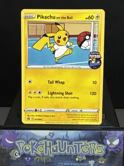 Pokemon Card Pikachu On The Ball 001/005 Special Futsal Promo Near Mint - Image 1