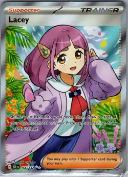Lacey 166/142 SV07: Stellar Crown - Pokemon Card - NM - Image 1