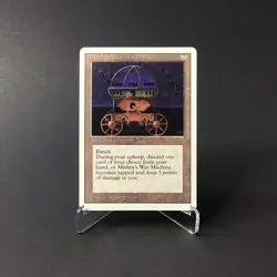 Magic: The Gathering Mishra's War Machine MTG Revised Edition Vintage 1994 MP - Image 1