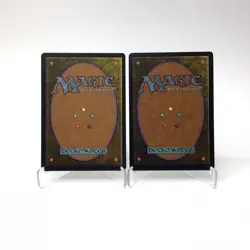 (2) MTG Benevolent Unicorn Mirage Vintage 1996 Magic: The Gathering LP - Image 2