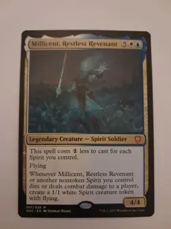 Millicent Restless Revenant NM/M Crimson Vow Commander Magic the Gathering MTG - Image 1