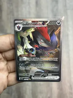 Pokemon N's Zoroark ex 185/159 Sv09: Journey Together Holo - Image 1