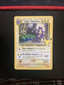 Light Toxtricity SWSH137 Near Mint Pokemon Celebrations 25th Anniversary NM Holo - Image 1