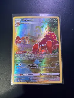 Pokemon TCG Parasect TG01/TG30 Trainer Gallery Alternate Art Lost Origin NM - Image 1