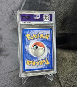 1999 Pokemon Fossil 1st Edition Omanyte #52 PSA 7 - Image 2