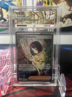 Pokemon TCG Erika's Invitation Special Illustration Rare Holo 203/165 ACE Grade9 - Image 1