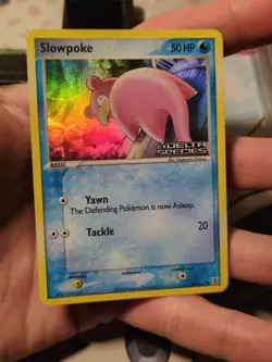 Pokemon Slowpoke Stamped Reverse Holo NM/Mint Delta Species 83/113 - Image 4