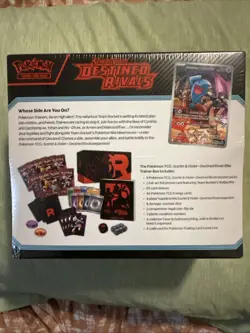 Pokemon TCG Destined Rivals New/Factory Sealed-Elite Trainer Box ETB - Image 2