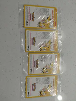 Sealed Set of 4 Pokemon Movie Promo Legendary Birds - Image 1