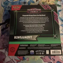 Pokemon TCG Shrouded Fable Kingambit Illustration Collection Sealed - Image 2
