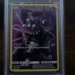 2019 Pokemon Mewtwo Armored Promo SM228 PSA 7 - Image 4