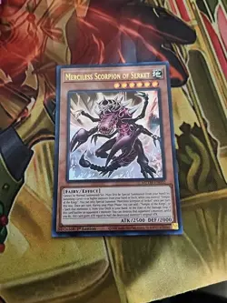 Merciless Scorpion of Serket - MZTM-EN002 - 1st Ed Ultra Rare NM Yugioh - Image 1