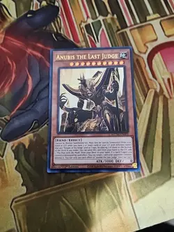 Anubis the Last Judge - MZTM-EN003 - Ultra Rare 1st Edition NM Yugioh - Image 1