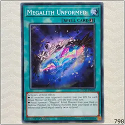 Megalith Unformed - ETCO-EN070 - Common 1st Edition Yugioh - Image 1