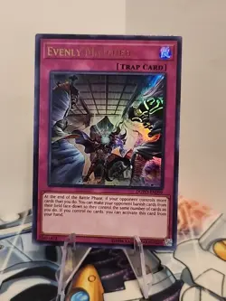 Evenly Matched - DUPO-EN099 - 1st ED - ULTRA RARE- NM - YU-GI-OH - Image 1