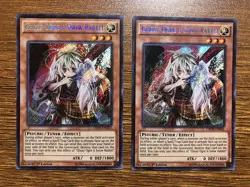 Yugioh - 2x Ghost Ogre & Snow Rabbit CROS-EN033 - Secret Rare - 1st Ed - LP/NM - Image 1