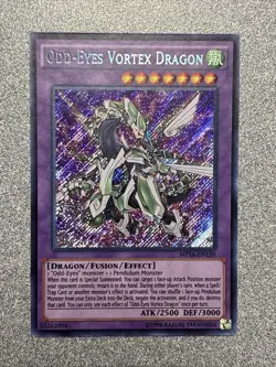 Odd-Eyes Vortex Dragon MP16-EN139 Secret Rare Unlimited Edition NM - Image 1