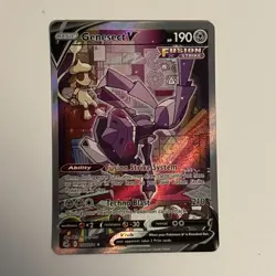 Pokemon TCG Genesect V Fusion Strike Alternate Art Rare Card 255/264 nm - Image 1