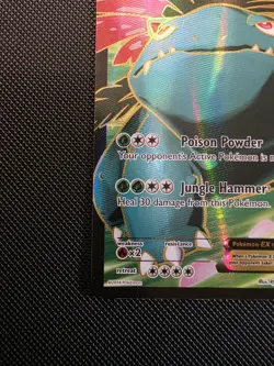 2014 Pokemon TCG XY Base Set Venusaur EX Holo Full Art Card 141/146 - Image 2