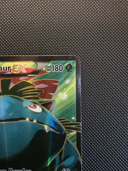 2014 Pokemon TCG XY Base Set Venusaur EX Holo Full Art Card 141/146 - Image 3