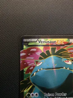 2014 Pokemon TCG XY Base Set Venusaur EX Holo Full Art Card 141/146 - Image 5