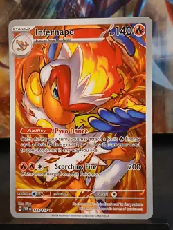 Infernape 173/167 Sv06: Twilight Masquerade Pokemon Card - Image 2