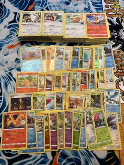 400+ Pokemon Cards Bulk Lot POKEMON GO Set - Common Uncommon Holo RH - Image 1