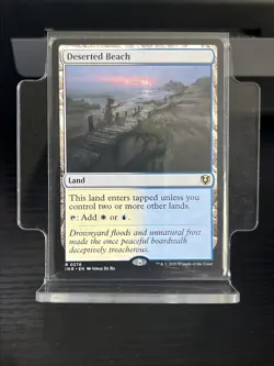 Deserted Beach #276 - Rare - MTG Innistrad Remastered Regular NM - Image 1