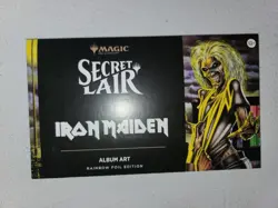 Iron Maden Album Art Rainbow Foil Mtg Secret Lair - Image 1
