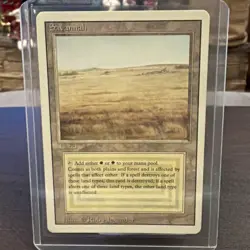 Savannah Revised Magic The Gathering MTG Dual Land Regular NM Never Played - Image 3