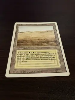 Savannah Revised Magic The Gathering MTG Dual Land Regular NM Never Played - Image 4