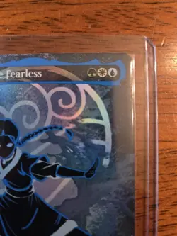 Katara, the Fearless (Borderless)(Neon Ink Foil) Avatar: The Last Airbender Foil - Image 3