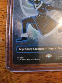 Katara, the Fearless (Borderless)(Neon Ink Foil) Avatar: The Last Airbender Foil - Image 5