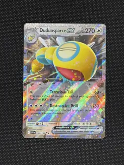 Pokemon TCG DUDUNSPARCE EX 121/159 SV Journey Together Double Rare - Image 1