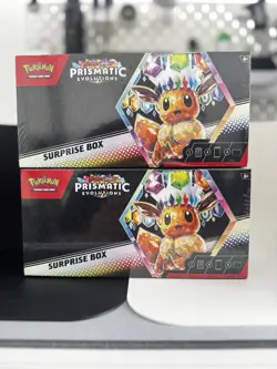 2 X Prismatic Evolutions Surprise Box - SEALED✅ - Scarlet Violet - Pokemon TCG - Image 1
