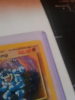 MACHAMP HOLO 1st Edition #8 Uncommon PSA Worthty Base Set Pokemon - Image 3
