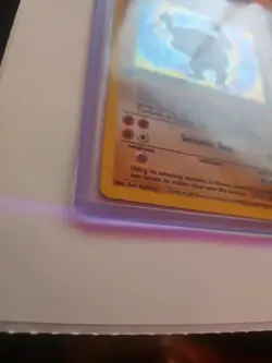 MACHAMP HOLO 1st Edition #8 Uncommon PSA Worthty Base Set Pokemon - Image 5