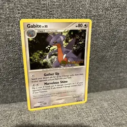 Pokemon Mysterious Treasures Gabite Prerelease Promo #48/123 - Image 2