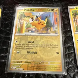 Pokemon TCG Pikachu Lot Bundle Of 9 Cards (Gradable/EX/Holo/Stamp/) - Image 3